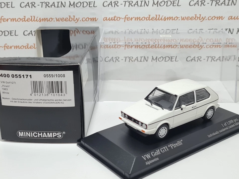 Volkswagen Golf GTI Pirelli 1983 - Minichamps 1:43 1/43 - Immagine 1 di 1