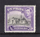 Kgvi Sg;153 Cyprus 1938- 1951 3/4Pi Violet & Black Lmm Cat £22