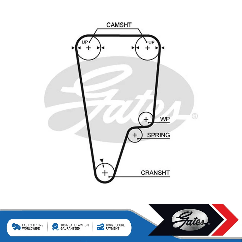 Fits Honda CR-V 1995-2002 S-MX 1999-2002 2.0 Timing Cam Belt Gates - Изображение 1 из 1