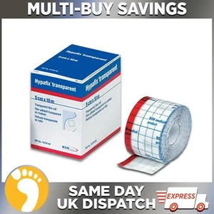BSN Hypafix Transparent Dressing Tape (5cm x 10m) | Waterproof & Breathable Film - Picture 1 of 4