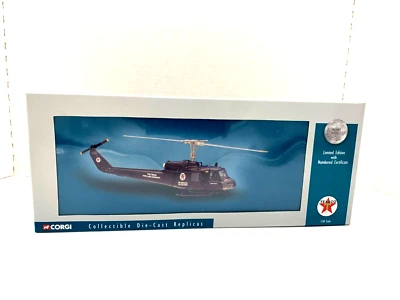 2002 Corgi US50408 Huey Iroquois Helicopter Texas Pipeline Scale 1:50  Die-Cast - Image 1 of 4