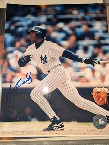 TONY FERNANDEZ SIGNED AUTOGRAPHED 8X10 PHOTOFILE PHOTO YANKEES BLUE JAYS 93 WSC - Picture 1 of 1