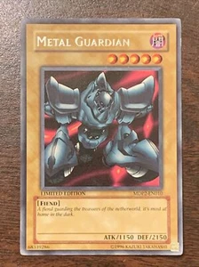 Metal Guardian - Fiend MDP2-EN010 Rare Limited Edition LP 1996 Yu-Gi-Oh! Card - Picture 1 of 4