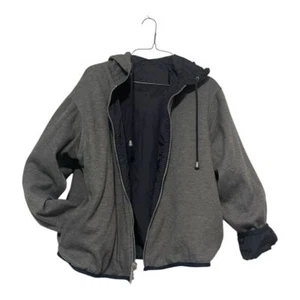 Unisex youth coat size medium/large reversible with hood No brand no size no tag - Picture 1 of 4