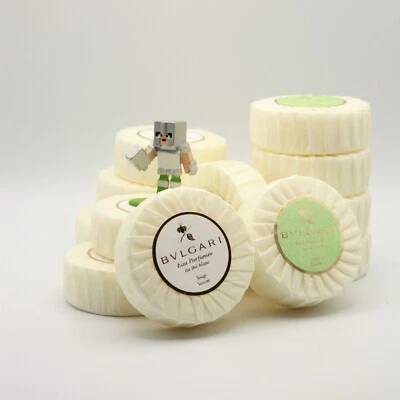 Jabonera BVLGARI Au The Vert (Blanco + Té Verde) Resort, Pack de 12 (12x50gr) Foto 1 de 4