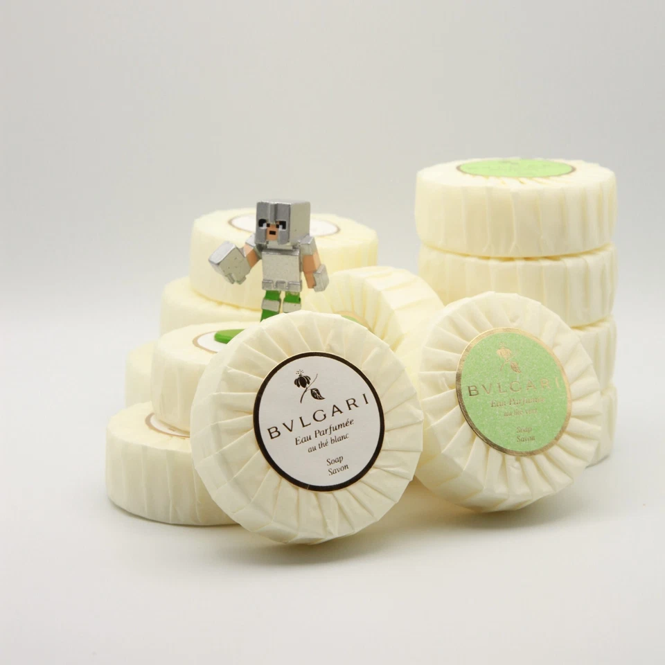 Bvlgari au the blanc Resort Soap Bar - Pack of 6 - 6x1.76oz