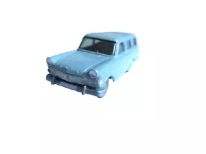 Wiking 1:87 Opel Rekord P 2 Caravan, Vert Bleu !!! - Bild 1 von 5