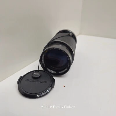 Soligor C/D 80-200mm f/4.5 Zoom Macro Lens Canon FD Vintage JCII Passed GU - Image 1 of 4