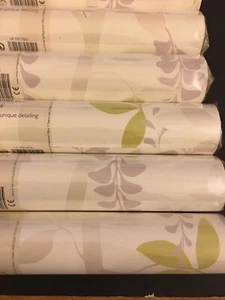 Laura Ashley Wallpaper Avebury Amethyst Price Per Roll Diff Batch - Picture 1 of 10