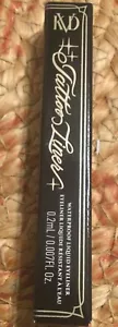 KVD Kat Von D Tattoo Liner Liquid Eyeliner Trooper Black 0.007 oz- Travel Size - Picture 1 of 1