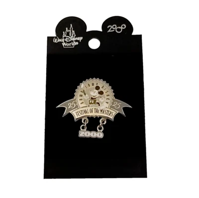 WDW Mickey w/Paintbrush 25th Festival of the Masters Downtown Disney Pin 3007 - Image 1 of 4