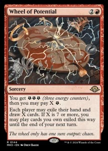 x1 Wheel of Potential R MTG Modern Horizons 3 M/NM, English - Picture 1 of 1