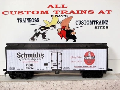HO SCALE CUSTOM LETTERED SCHMIDT'S  BEER EEFER. 🍺🍺🍺🍺 - Image 1 of 4
