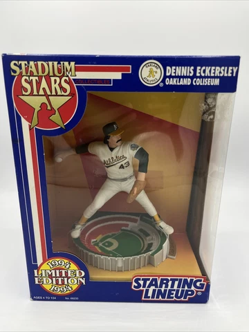 1994 Starting Lineup Stadium Stars Dennis Eckersley Athletics Oakland Coliseum Cover