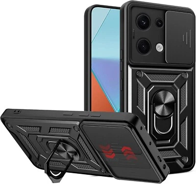 GÉNÉRIQUE Pour Redmi NOTE 13 PRO 5G Coque Arrière protection militaire + 2 verre trempé