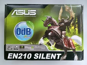 ASUS EN210 SILENTDI512MD3V2(LP) Graphics Card 512 MB DDR3 PCIe 2.0 x16 DVI D-Sub - Picture 1 of 6