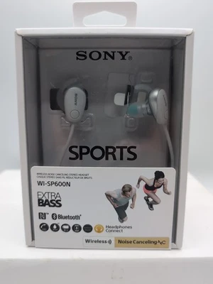 Sony Sports WI-SP600N Wireless Bluetooth Noise Cancelling Headphones - Image 1 of 4