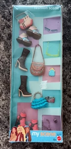 Mattel's My Scene Set Accessori Moda Stivali E Borse E Occhiali 2003 - Foto 1 di 2