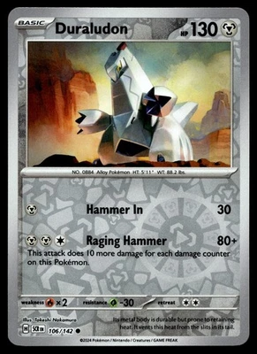 DURALUDON 106/142 COMMON STELLAR CROWN POKEMON - Image 1 of 4