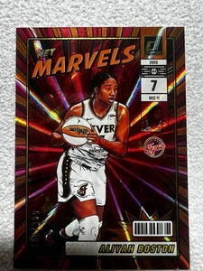 2025-26 Donruss WNBA Net Marvels Orange Laser /399 Aliyah Boston Indiana Fever - Picture 1 of 8