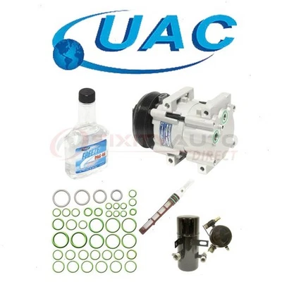 UAC Front AC Compressor & Component Kit for 1996 Ford F-250 4.9L L6 - em - Image 1 of 4
