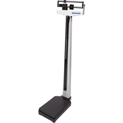 402KL Scale, w/Height Rod, 20-1/4-Inch x10-3/8-Inch x57-1/2-Inch, Black/Silver - Image 1 of 2