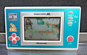 Nintendo Game and Watch DONKEY KONG Jr.  Nice and in Working - Clean