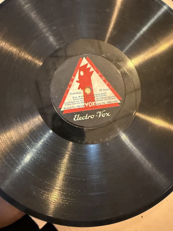 Schellack Platten Vintage Raritäten Sammlung Auflösung - Bild 1 von 1