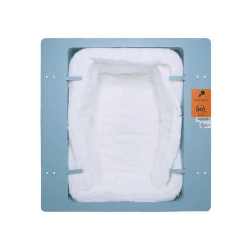 Sonance - RETROCESO POCO PROFUNDO CON CLASIFICACIÓN DE FUEGO para altavoces de pared (cada uno) - Metal Foto 1 de 1