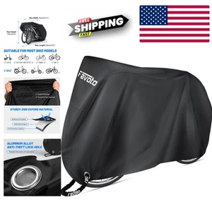 Compact Bike Cover for Electric or Mountain Bikes - Waterproof & Easy to Store - Picture 1 of 9