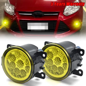 Luces antiniebla de lente amarilla luces de parachoques delanteras para Ford Explorer 2011-2015 - Imagen 1 de 12