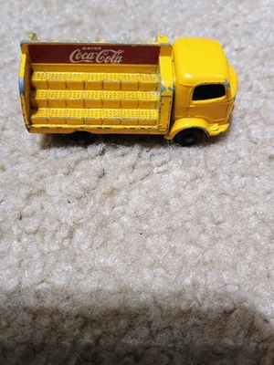 Vintage Matchbox #37 "Karrier Bantom 2-Ton" Coca-Cola Lorry; No Box, Yellow - Image 1 of 2
