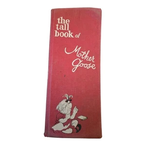 Vintage 1942 First Edition The Tall Book of Mother Goose Hardcover - Foto 1 di 15
