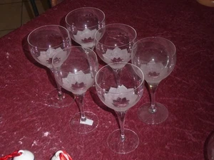 6 copas de vino - Rosenthal - Lotus - 17 cm de altura - Imagen 1 de 3