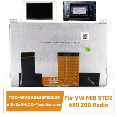Display LCD touch screen 6,5"" OEM per radio MIB STD2 200 GPS TDO-WVGA0633F00039 - Immagine 1 di 4