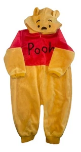 Vintage Winnie Puuh einteiliges Halloween-Kostüm mit durchgehendem Reißverschluss 18 Monate - Bild 1 von 4