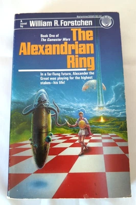 Alexandrian Ring: Book One  William Forstche  1987 PB 1st Ed Gamestar Wars Ser - Image 1 of 4