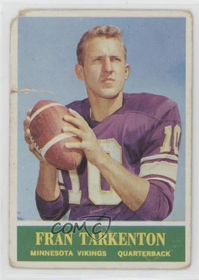 1964 Philadelphia Fran Tarkenton #109 HOF - Image 1 of 2