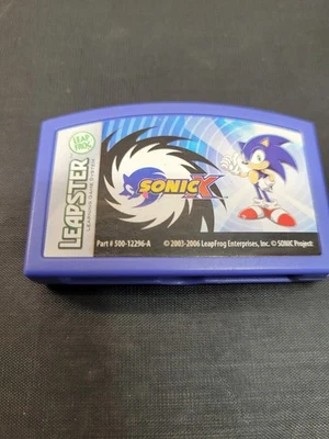 SONIC X Leap Frog Leapster Cartridge Only Learning Game - Image 1 of 2