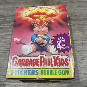Original topps Garbage Pail kids 4th series 4 Box 48 Sealed Packs - Picture 1 of 14