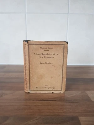 A New Translation of the New Testament:  Miniature Edition, James Moffatt, 1940s - Image 1 of 4