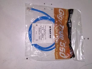 Black Box EVNSL621-0003 3 Fuß blau Cat6 550 MHz 3 Fuß ..Menge 10 Ethernet DATENKABINE - Bild 1 von 2
