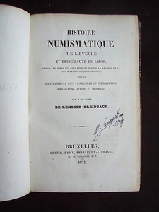 Histoire numismatique de l'évêché et principauté de Liège, depuis les temps les - Imagen 1 de 2