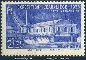 FRANCE EXPOSITION DE L'EAU A LIEGE N° 430 NEUF ** SANS CHARNIERE - Picture 1 of 2