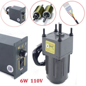 Wechselstrom Getriebemotor elektrisch + regelbarer Drehzahlreduzierungsregler 135 U/min Drehmoment 1:10! - Bild 1 von 8