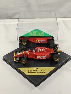 Gerhard Berger, 1995 Ferrari 412 T2, 1:43 Onyx 238, F1, Heritage - Image 1 of 4