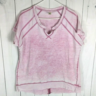 Green tea Women's Size Large pink Sweat Top - Image 1 of 4