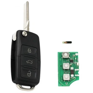 Chiave CHIP Vergine VW VOLKSWAGEN GOLF 5 TIGUAN TOURAN 1K0959753G - Foto 1 di 1