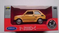 WELLY FIAT 126P "MALUCH" YELLOW 1:34 POLISH CLASSICS DIE CAST METAL MODEL NEW