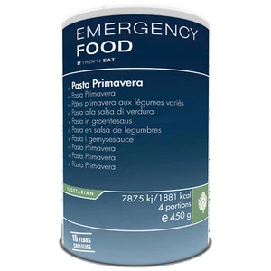 Emergency Food Pasta Primavera 450 g Dose Prepper Notnahrung Langzeitnahrung - Bild 1 von 3